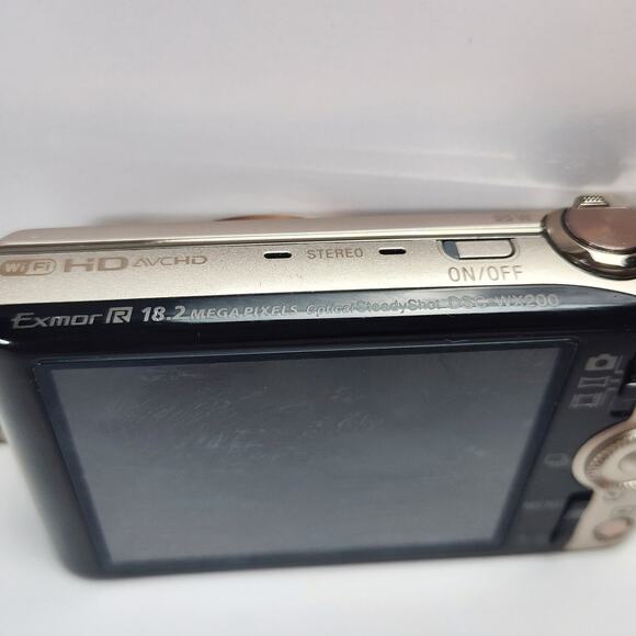 SONY Cyber-shot DSC-WX200 ゴールド 18.2MP カメラ SONY Cyber-shot
